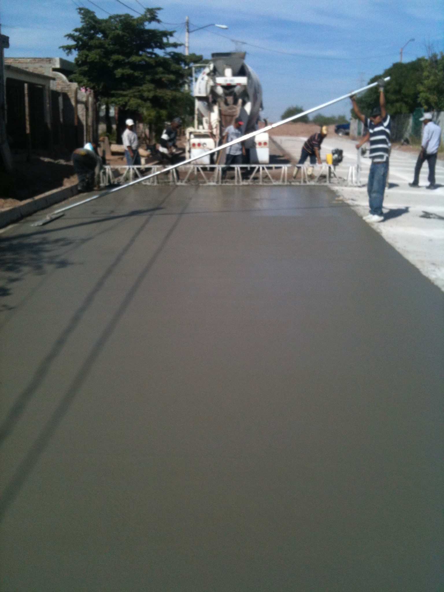 Proceso de colocación de concreto