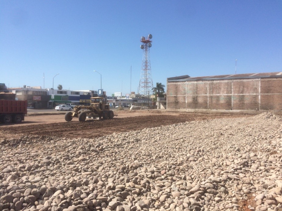 Construcción de plataforma